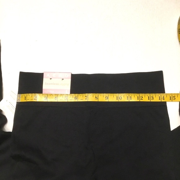 Aeropostale Black Seamless Legging 4-way Stretch - Picture 8 of 8